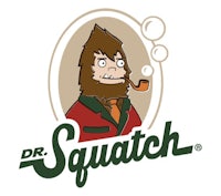 the logo for dr squatch